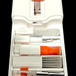 Keyboard & Laptop Cleaning Kit Computer, Screen & Electronic Cleaner with Brushes, Cloths & Tools for MacBook, iPad, iPhone, Earbuds & Camera