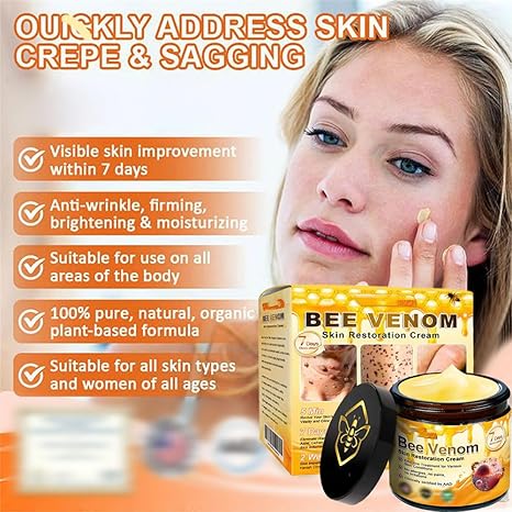 Bee Venom Firming & Brightening Cream Anti-Aging Moisturizer