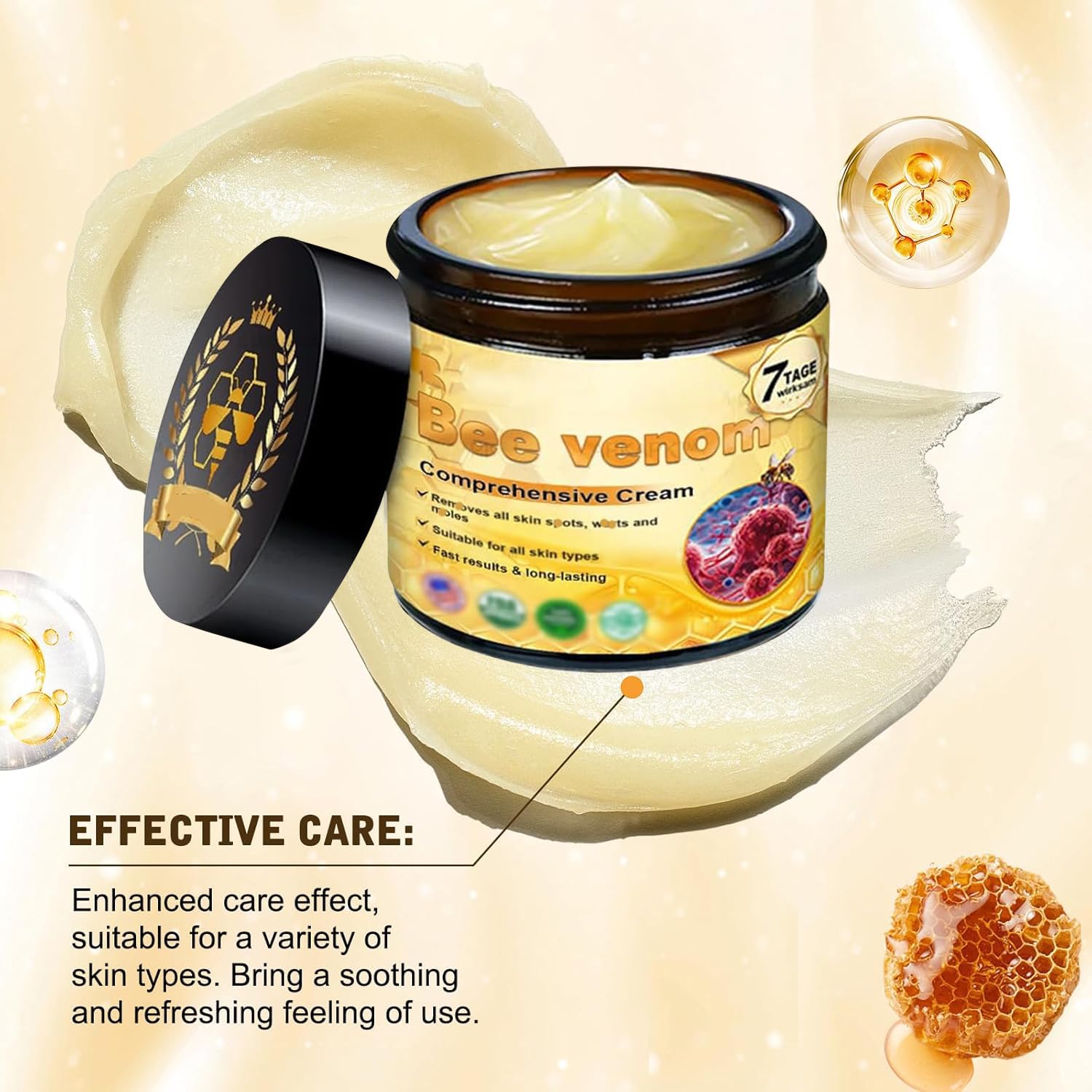 Bee Venom Firming & Brightening Cream Anti-Aging Moisturizer