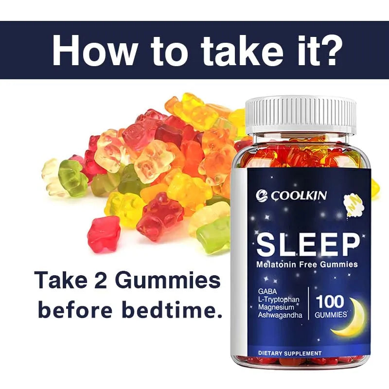 Melatonin Gummies - Restore Normal Sleep State and Relieve Fatigue - 100 Gummies