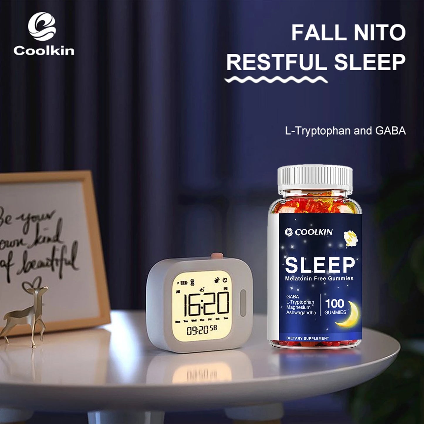 Melatonin Gummies - Restore Normal Sleep State and Relieve Fatigue - 100 Gummies