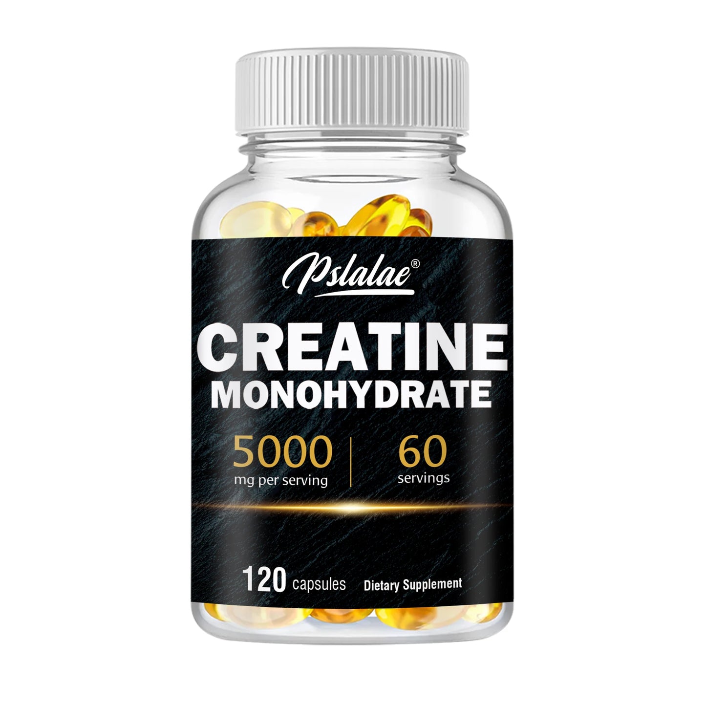 Creatine Monohydrate - Build Muscle, Improve Athletic Performance, Improve Energy Endurance and Promote Recovery - 120 Capsules