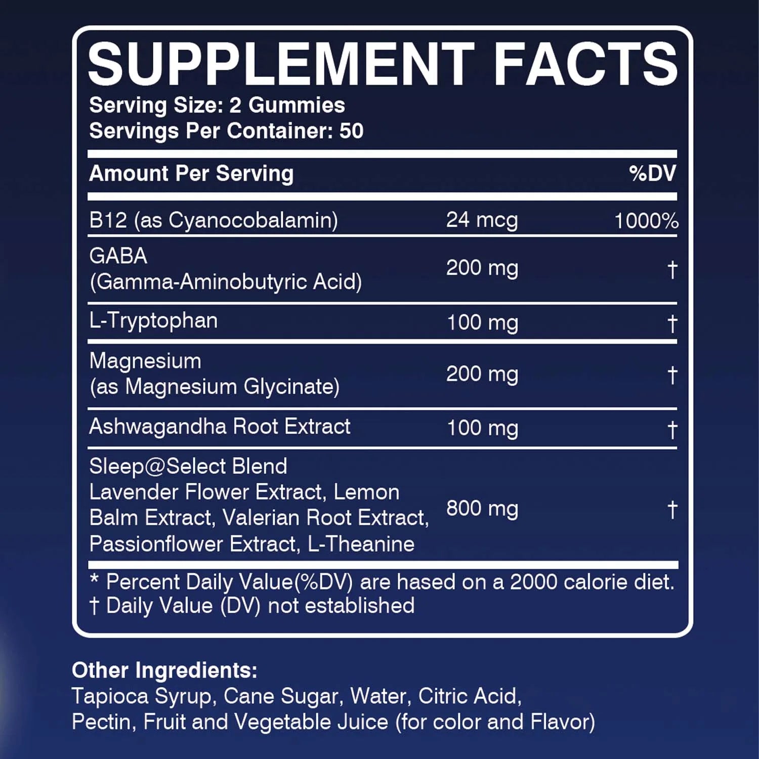 Melatonin Gummies - Restore Normal Sleep State and Relieve Fatigue - 100 Gummies