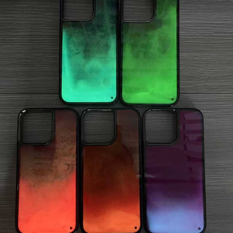Luminous Quicksand Glow Case Sparkle & Protect Your iPhone in Style