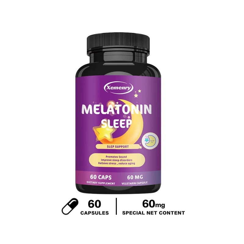 Melatonin Supplements - Promote Sleep Quality & Alertness, Help Deep Sleep