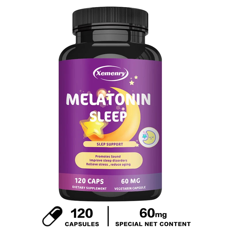 Melatonin Supplements - Promote Sleep Quality & Alertness, Help Deep Sleep