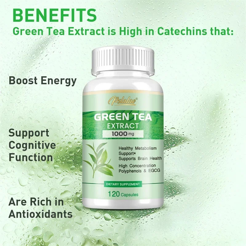 Green Tea Extract - Burning & Inhibiting Fat Control Appetite, Gut Health, Weight Management
