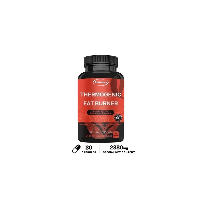 Pyrogenic Fat Burner with Organic Caffeine - Weight Management Supplement for Men and Women