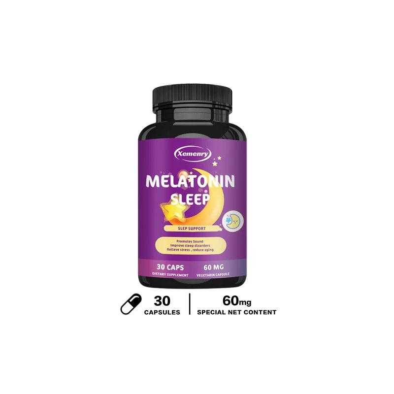 Melatonin Supplements - Promote Sleep Quality & Alertness, Help Deep Sleep