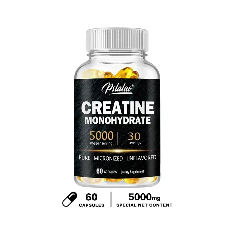 Creatine Monohydrate - Improves Performance, Muscle Growth and Recovery