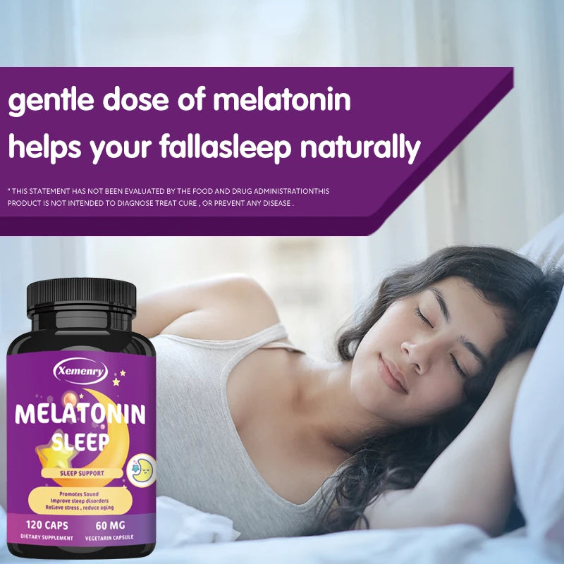 Melatonin Supplements - Promote Sleep Quality & Alertness, Help Deep Sleep