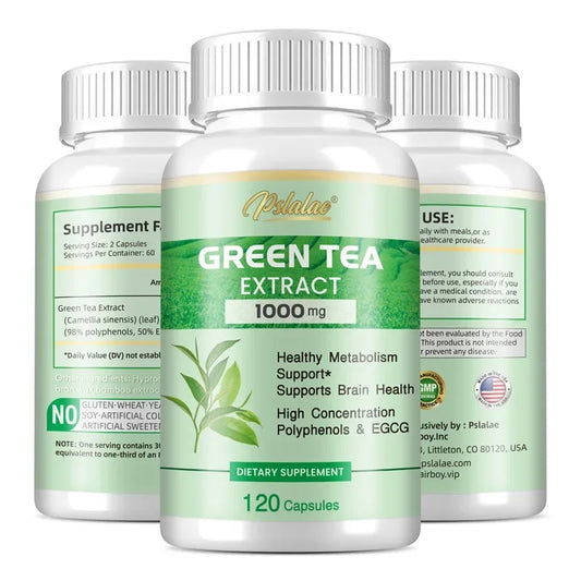 Green Tea Extract - Burning & Inhibiting Fat Control Appetite, Gut Health, Weight Management