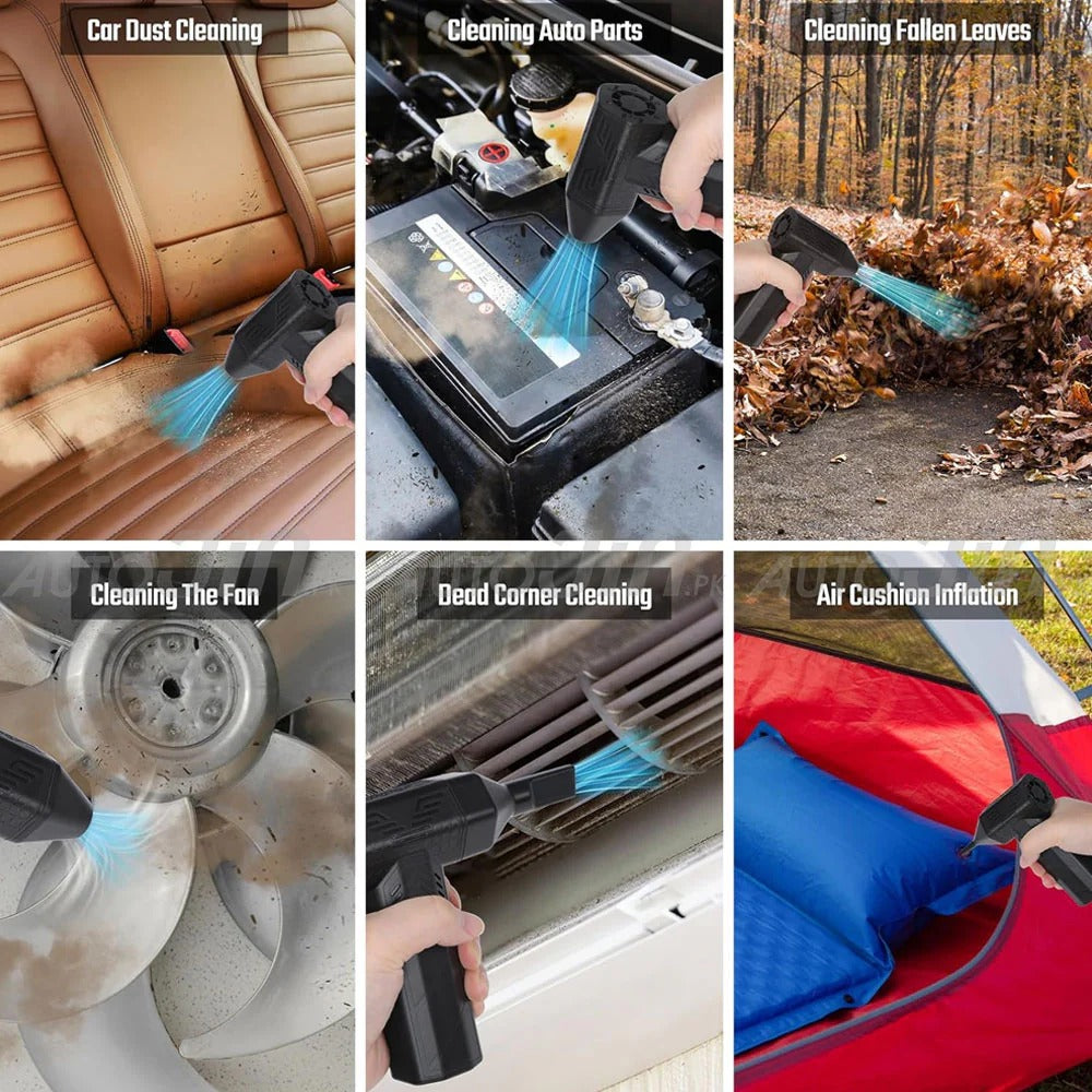 130000RPM High-Speed Turbo Blower – Strong Jet Air Pump for Drying & Dust Removal