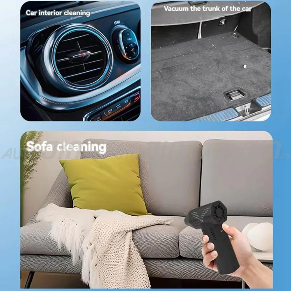 130000RPM High-Speed Turbo Blower – Strong Jet Air Pump for Drying & Dust Removal